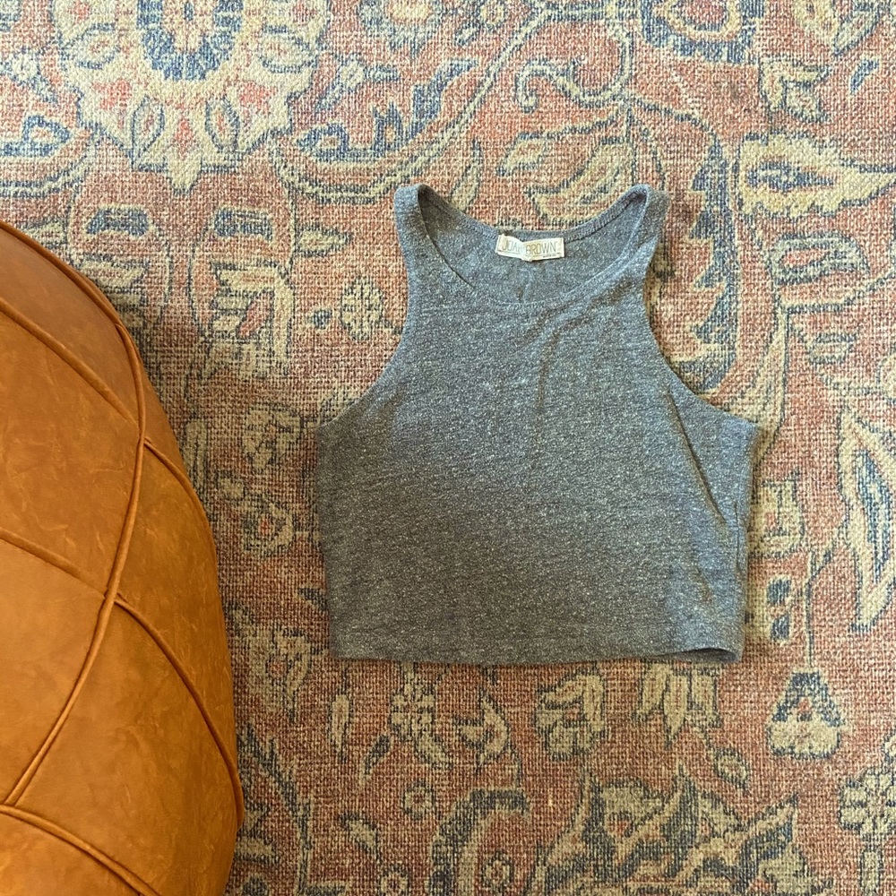 Joah Brown Crop Top